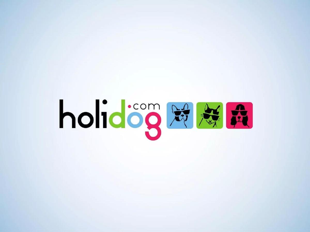 Holidog pitch deck slide 1 of 14