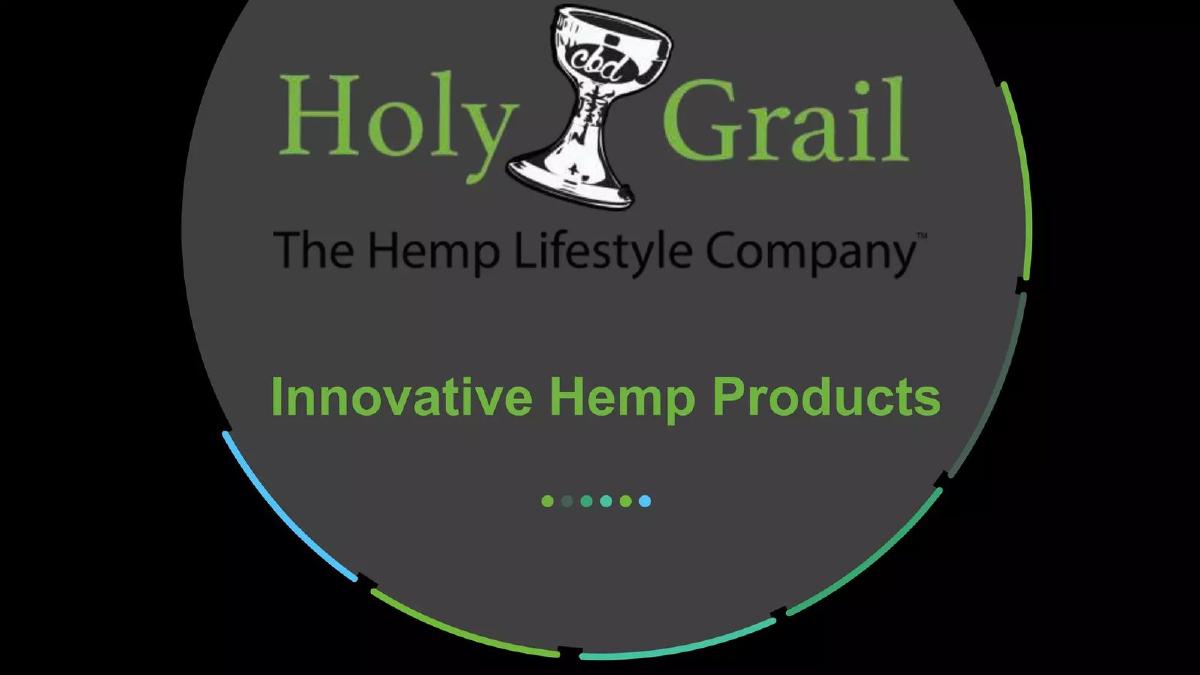 Holy Grail Plan pitch deck slide 1 of 19