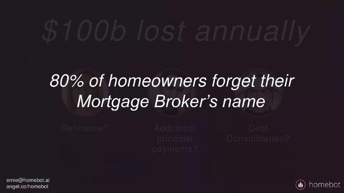 Homebot pitch deck slide 5 of 16