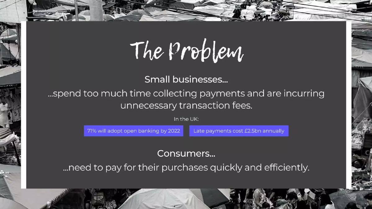 Hoof pitch deck slide 2 of 16