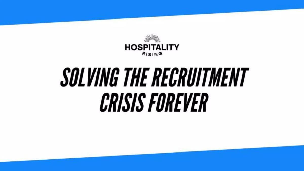 Hospitality Rising pitch deck slide 1 of 61