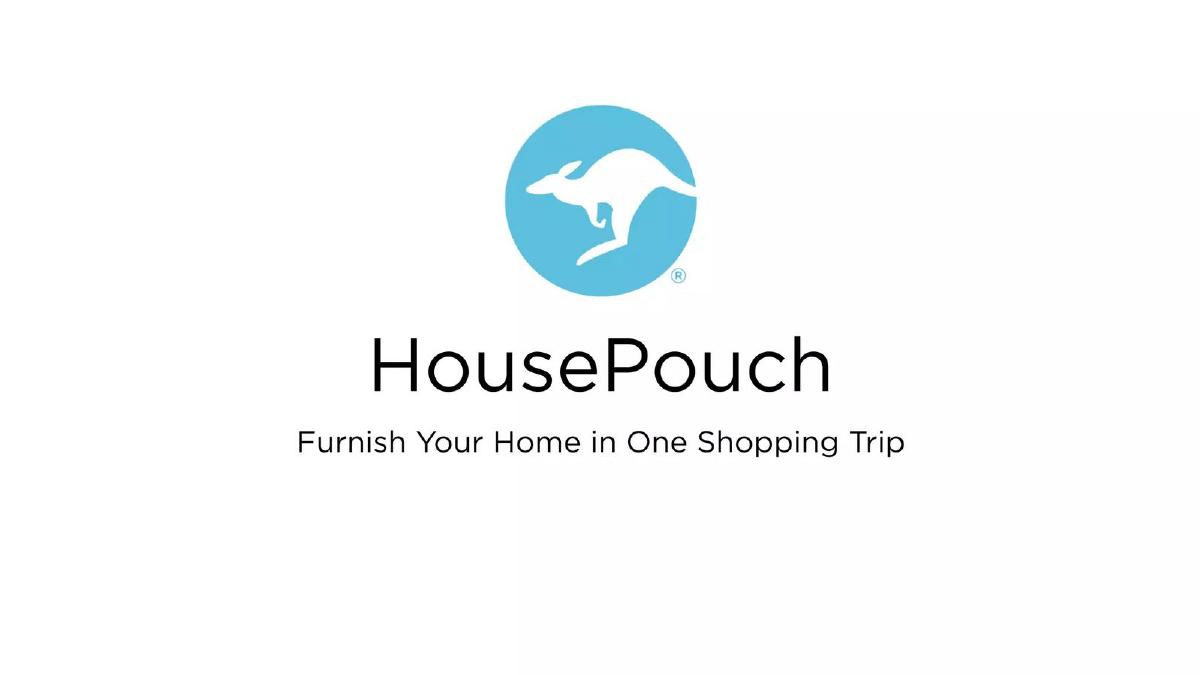 HousePouch pitch deck slide 1 of 16