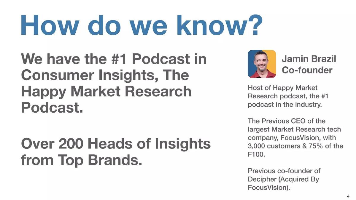 HubUX pitch deck slide 4 of 11