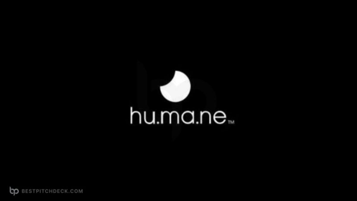 Humane AI pitch deck slide 1 of 7