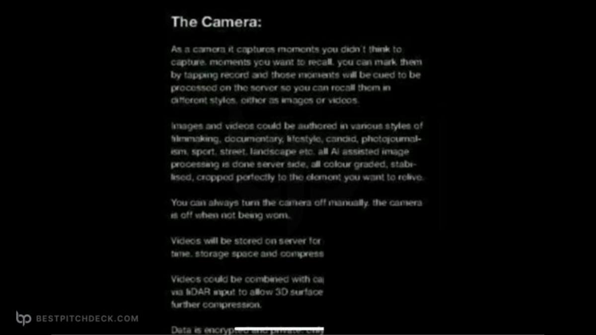 Humane AI pitch deck slide 5 of 7