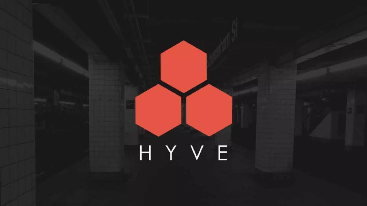 Hyve pitch deck slide 1 of 9