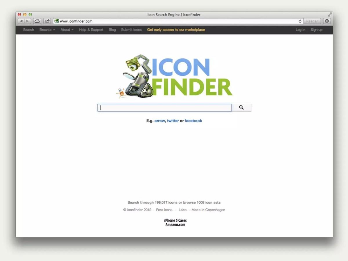 Iconfinder pitch deck slide 3 of 15