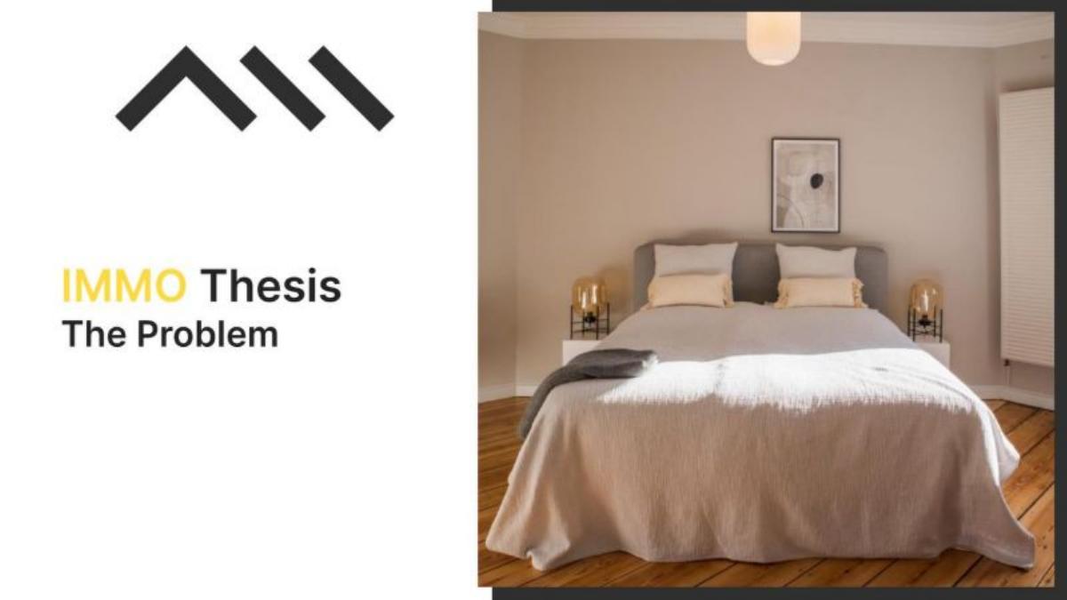 Immo pitch deck slide 5 of 27