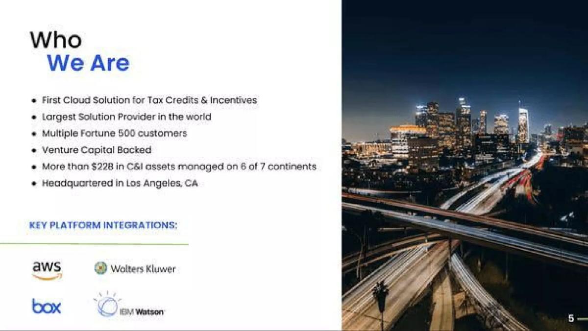 Incentify pitch deck slide 5 of 10