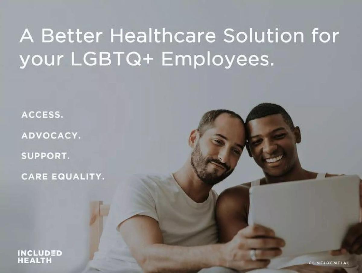 Included Health pitch deck slide 2 of 15