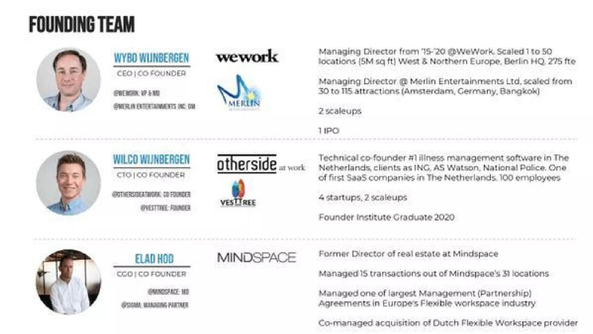 infinitspace pitch deck slide 2 of 18