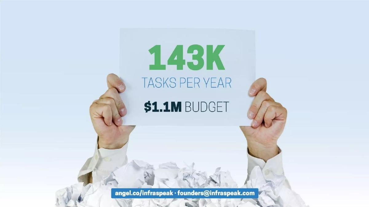 Infraspeak pitch deck slide 4 of 13