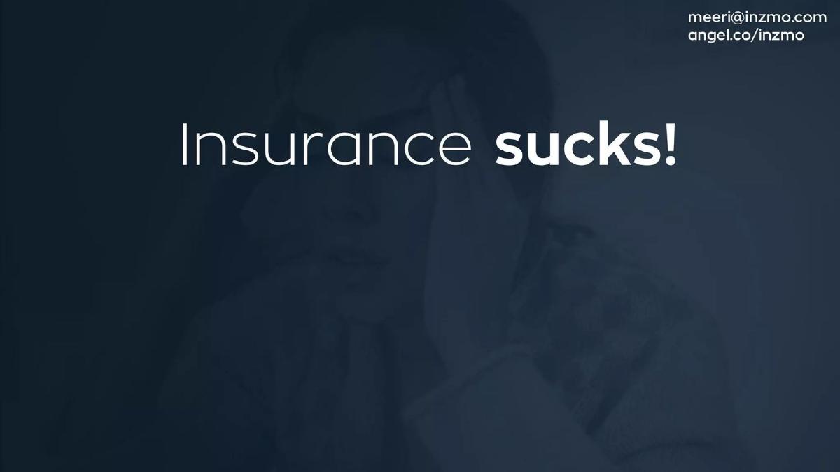 INZMO pitch deck slide 3 of 15