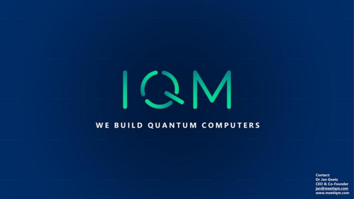IQM pitch deck slide 1 of 15