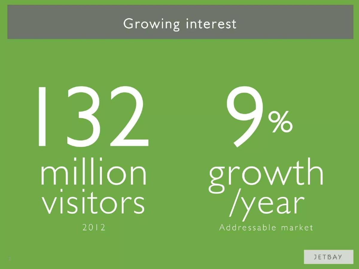 Jetbay pitch deck slide 2 of 11