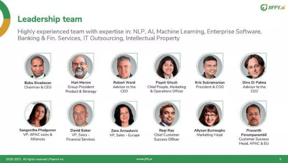 Jiffy.ai pitch deck slide 4 of 16