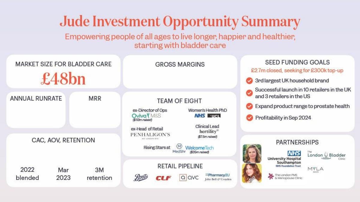 Jude pitch deck slide 2 of 17