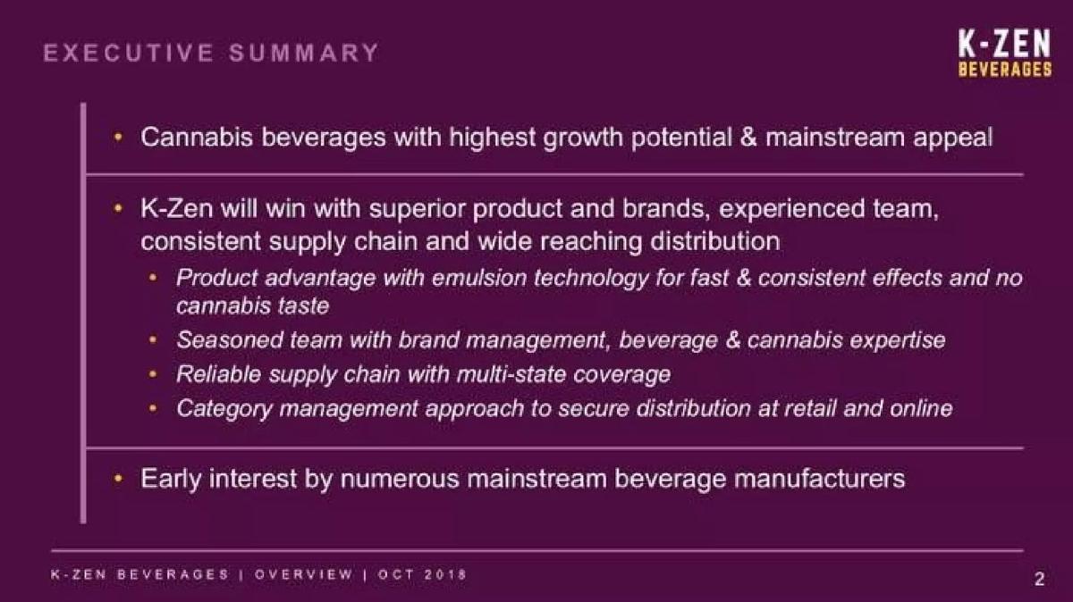 K-Zen pitch deck slide 3 of 18