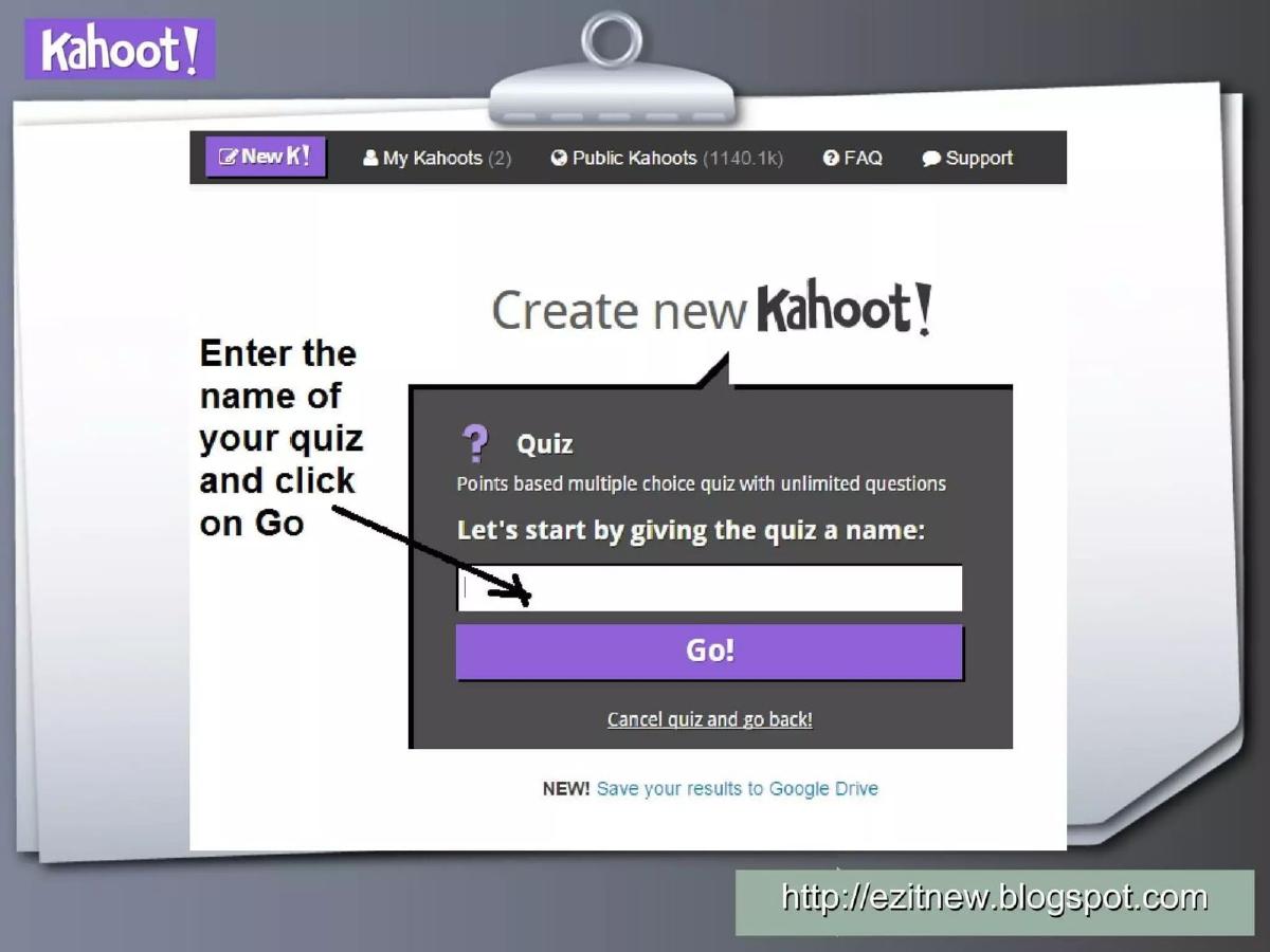 Kahoot! pitch deck slide 5 of 23