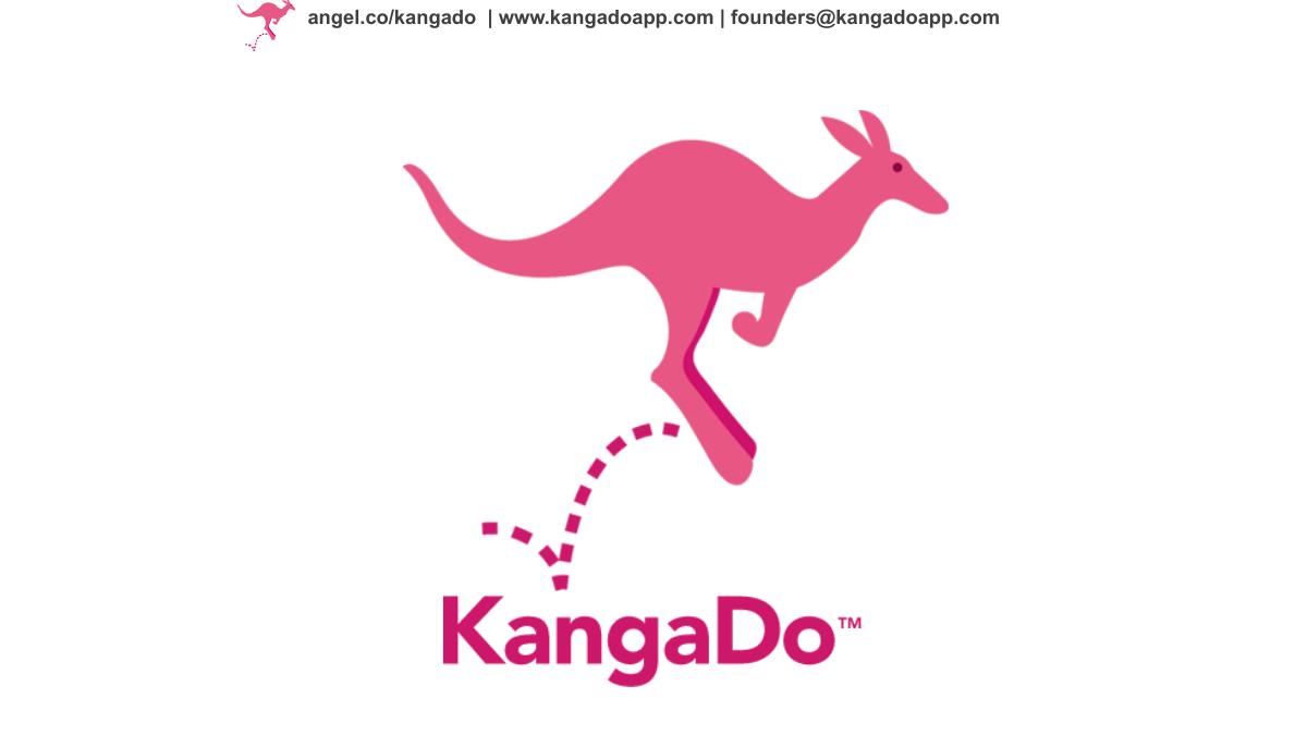 KangaDo pitch deck slide 1 of 16