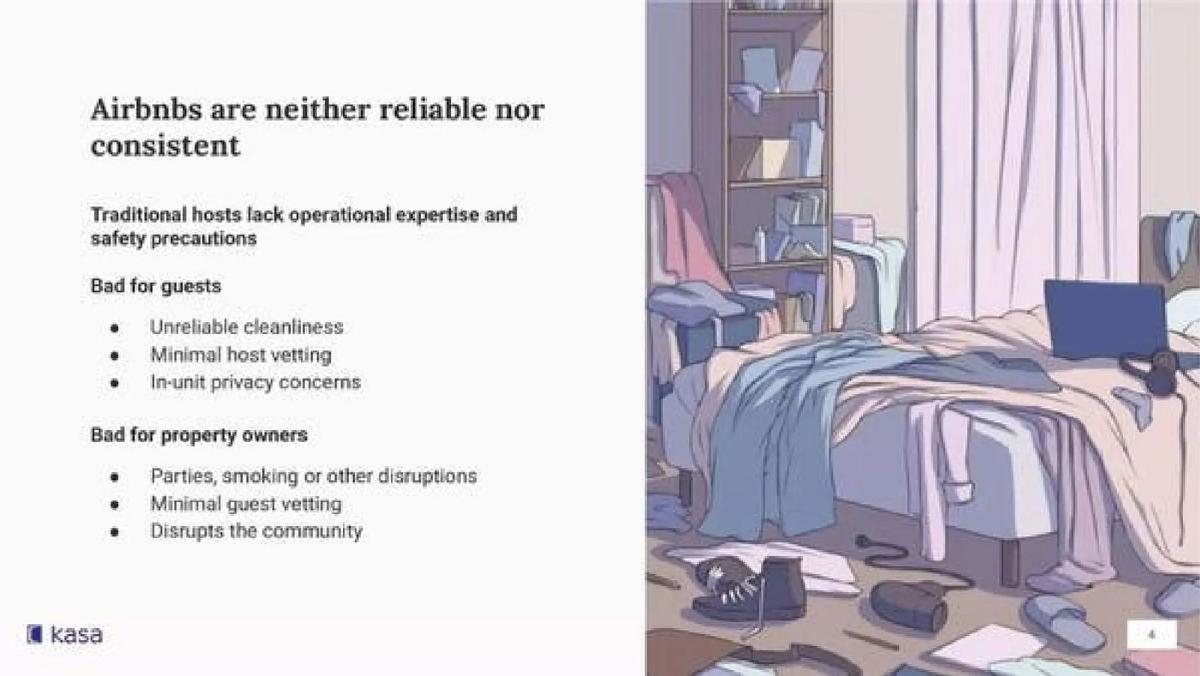 Kasa Living pitch deck slide 4 of 26