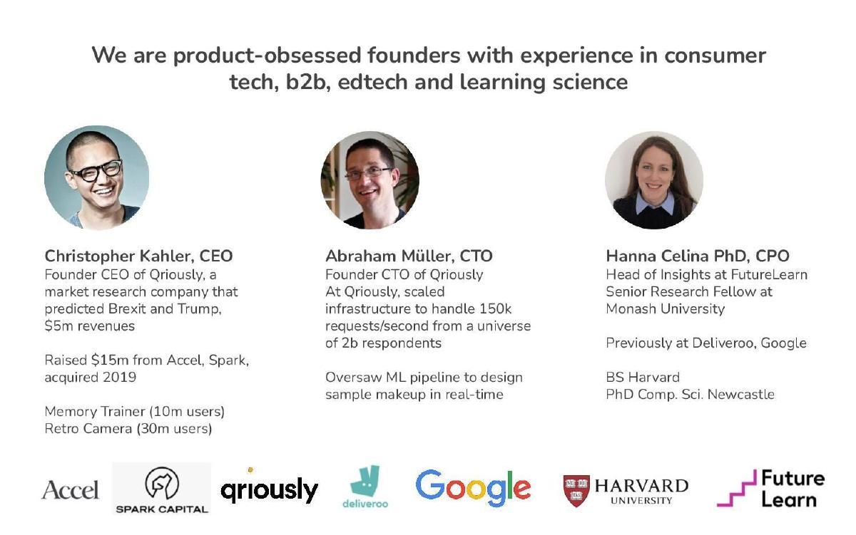 Kinnu pitch deck slide 2 of 14