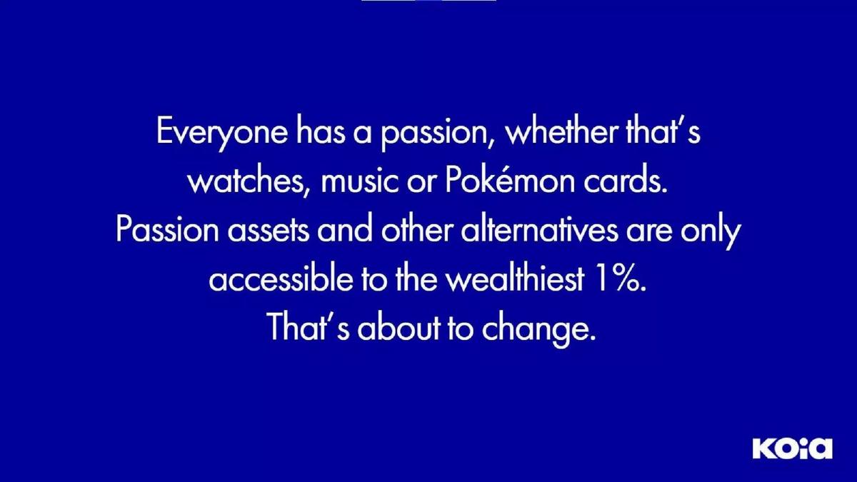 Koia pitch deck slide 2 of 14