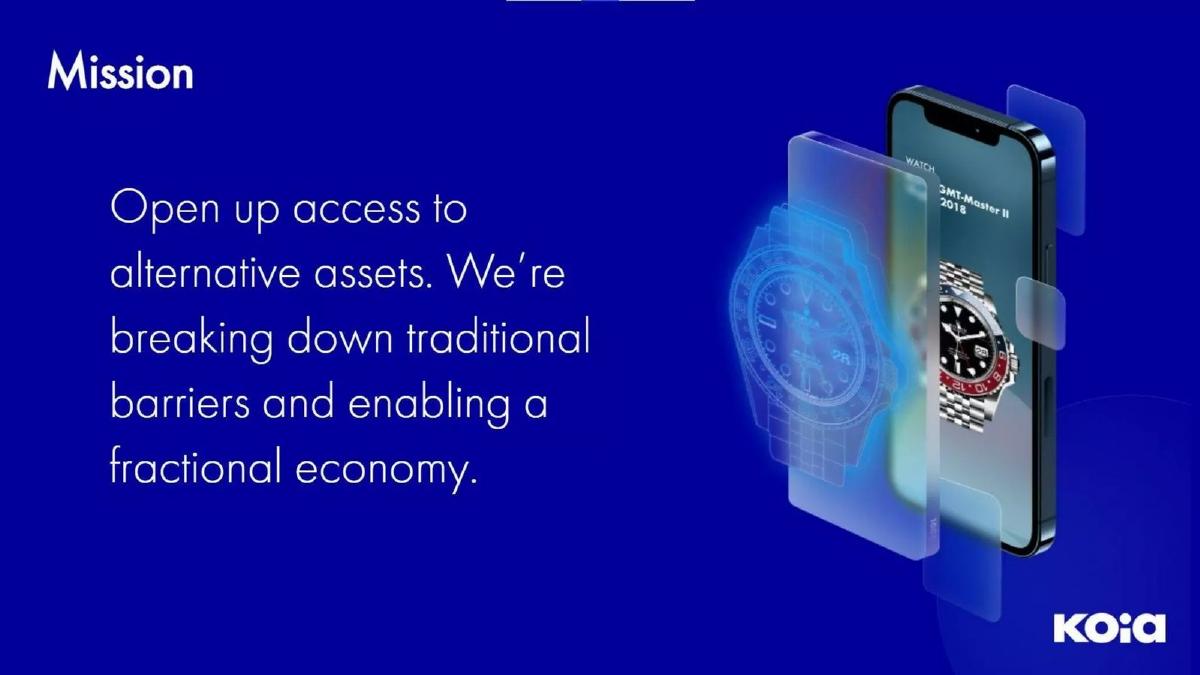 Koia pitch deck slide 3 of 14