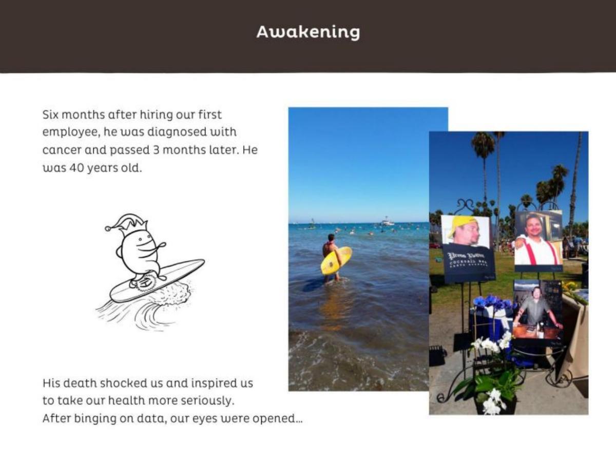 KOS pitch deck slide 4 of 30