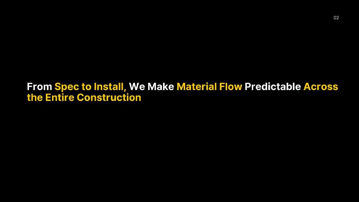 Krane pitch deck slide 2 of 9