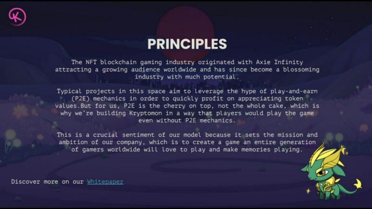 Kryptomon pitch deck slide 4 of 24