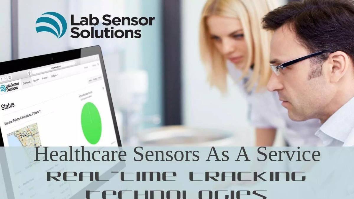 Lab Sensor Solutions pitch deck slide 1 of 11