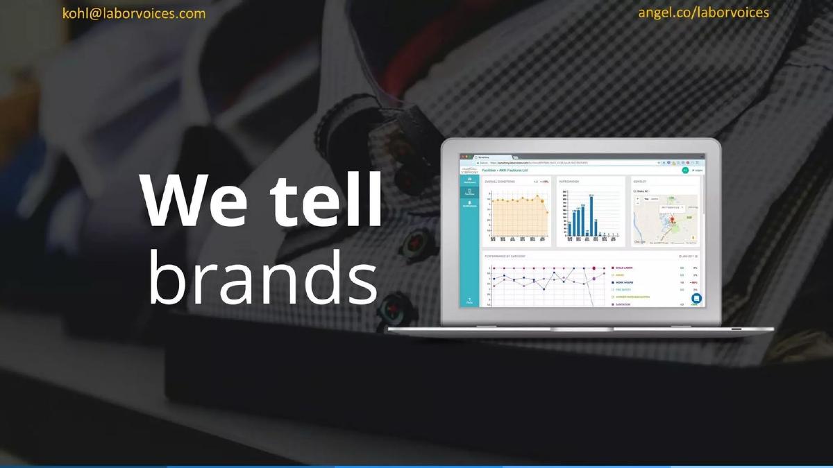 LaborVoices pitch deck slide 6 of 10