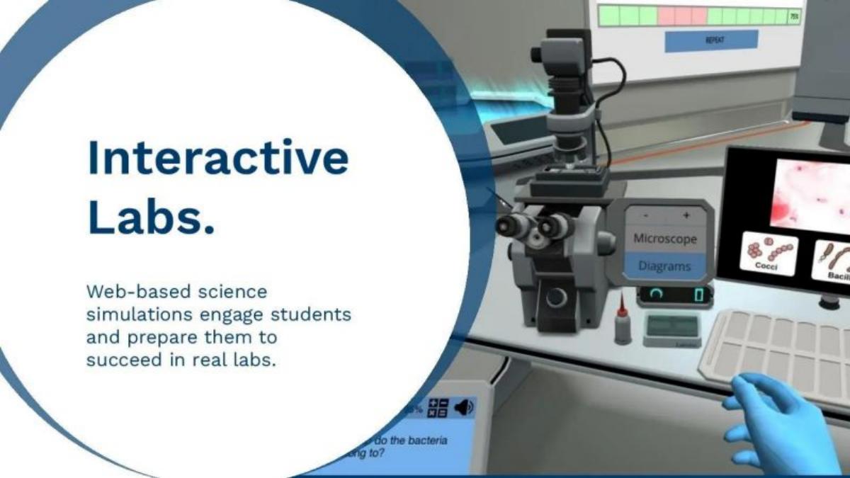Labster pitch deck slide 4 of 13
