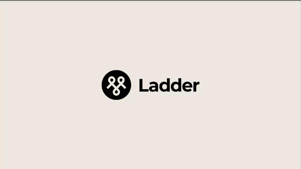 Ladder pitch deck slide 1 of 12