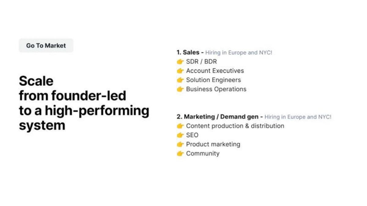 Lago pitch deck go-to-market slide 19