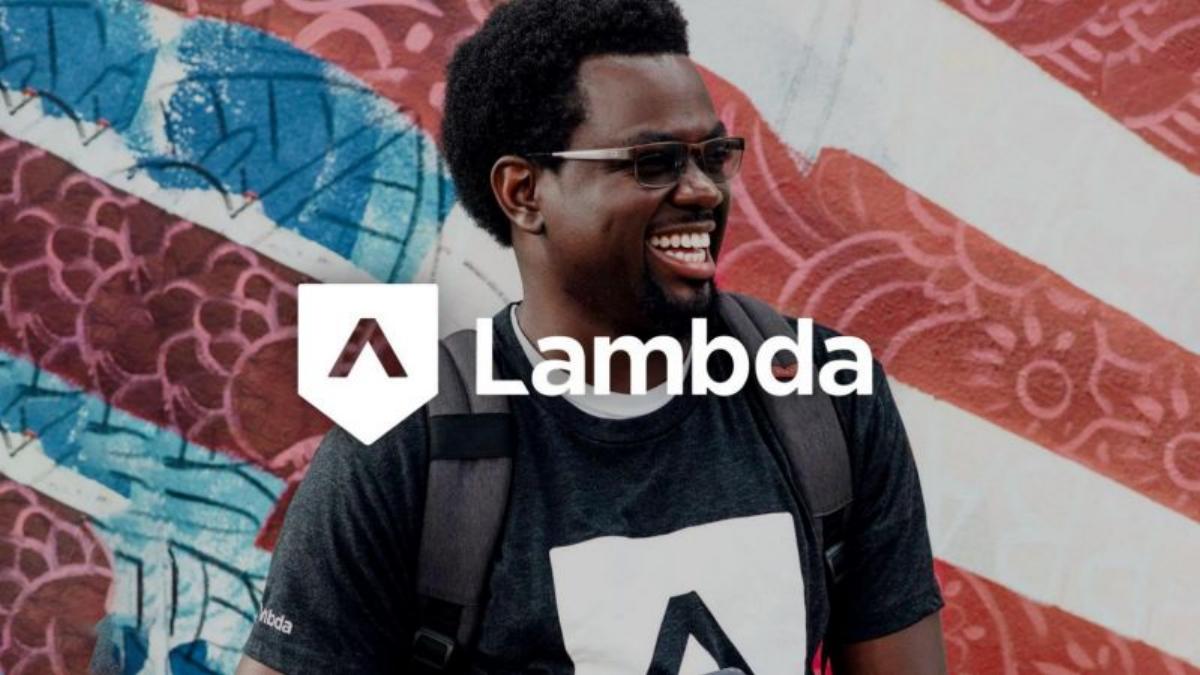 Lambda School pitch deck slide 1 of 28