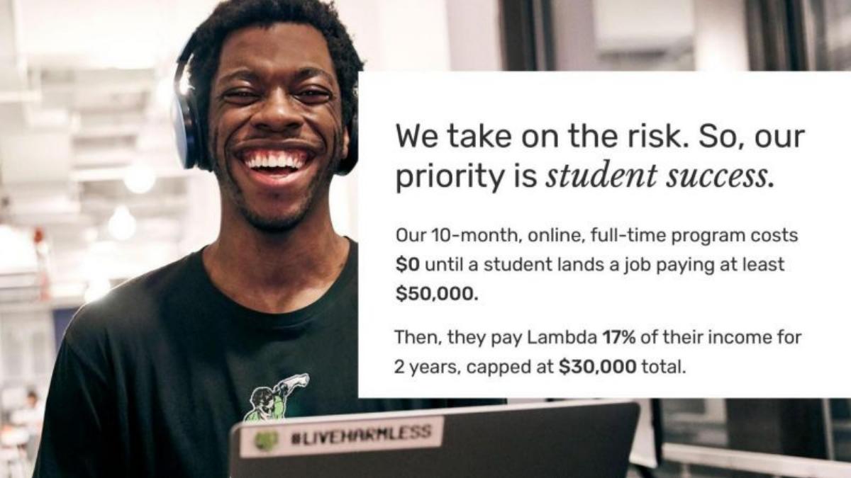 Lambda School pitch deck slide 3 of 28