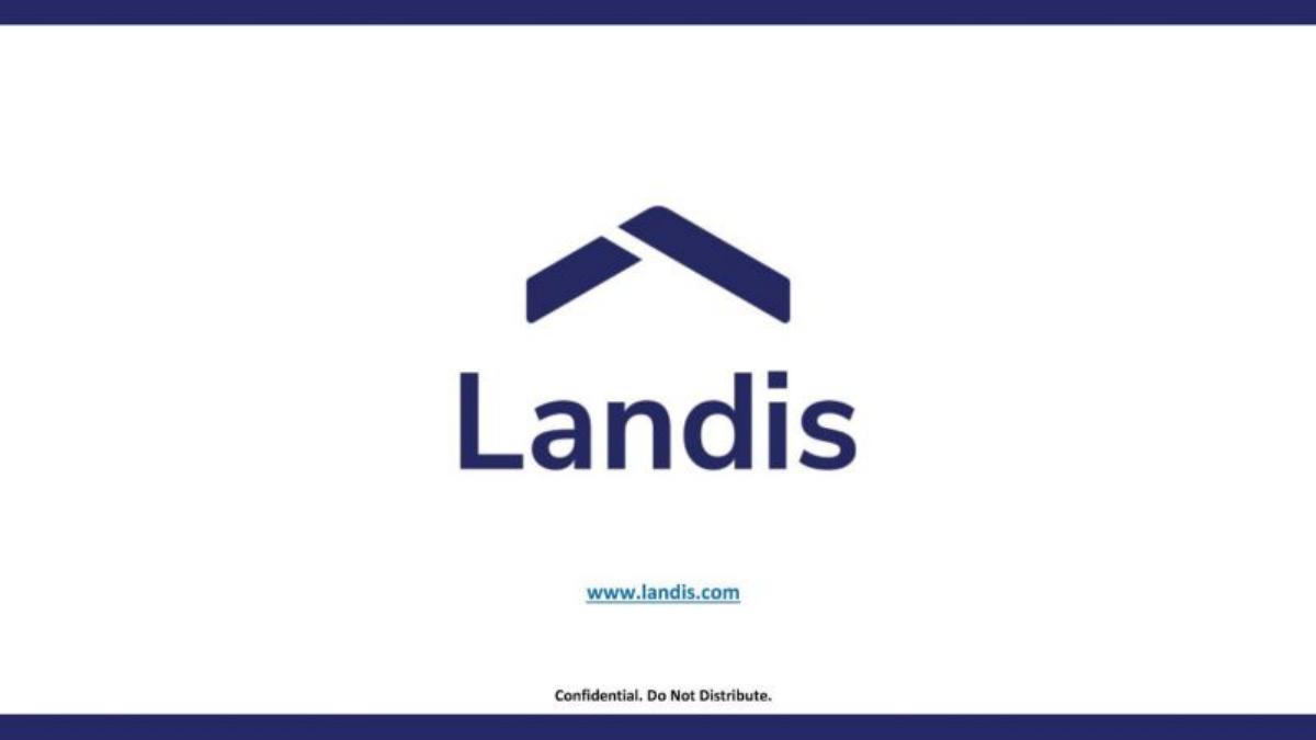 Landis pitch deck slide 1 of 17