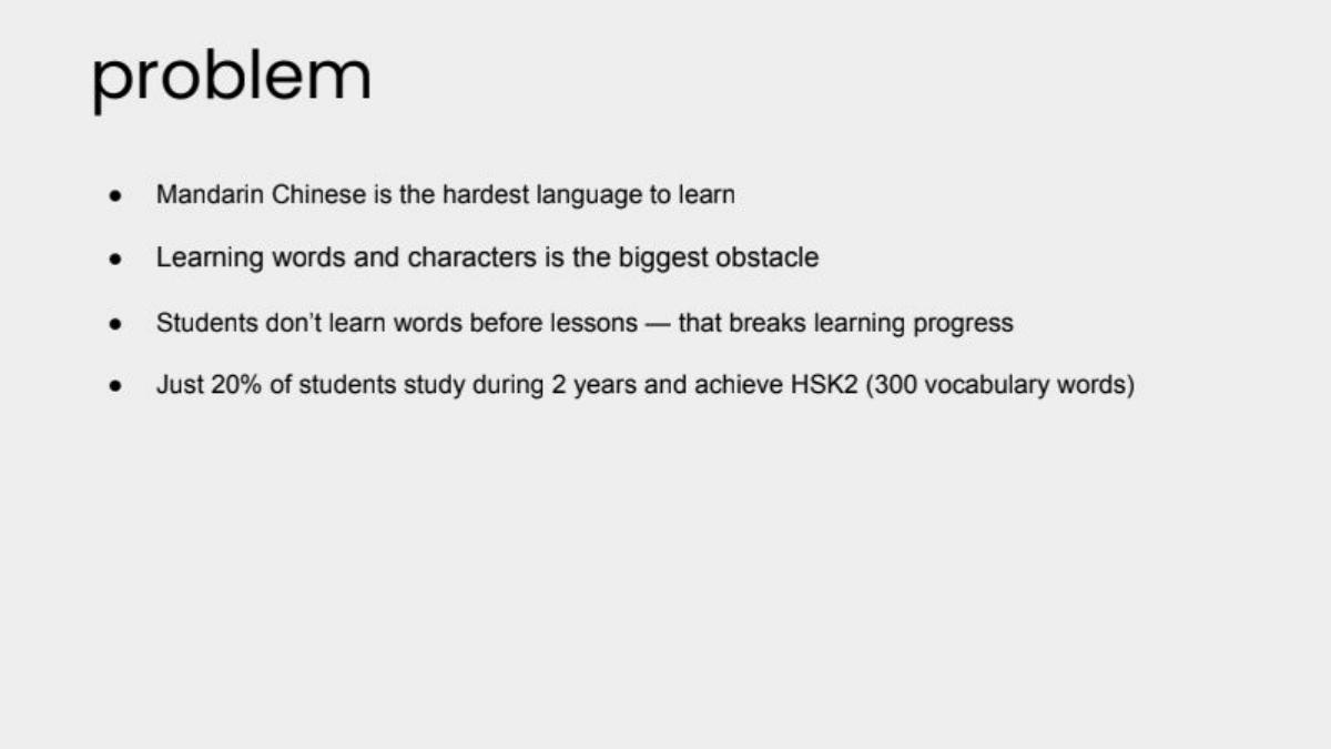 Laoshi pitch deck slide 2 of 15