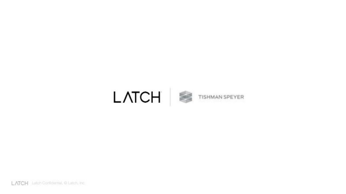 Latch (Door.com) pitch deck slide 1 of 79