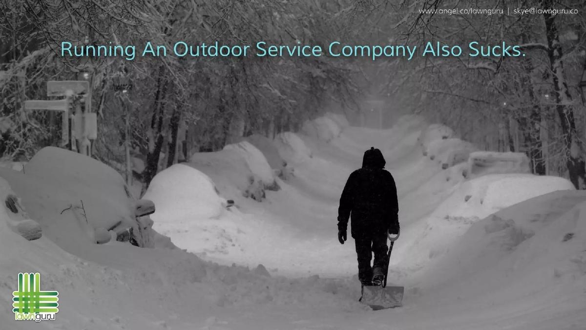 LawnGuru pitch deck slide 3 of 8