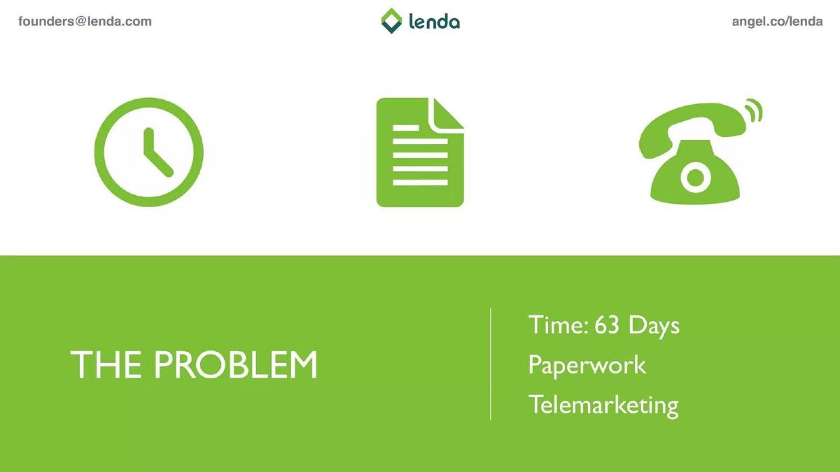 Lenda pitch deck slide 5 of 10