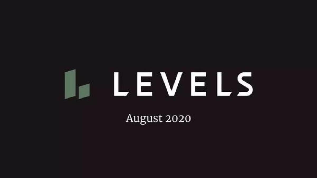 Levels pitch deck slide 1 of 16