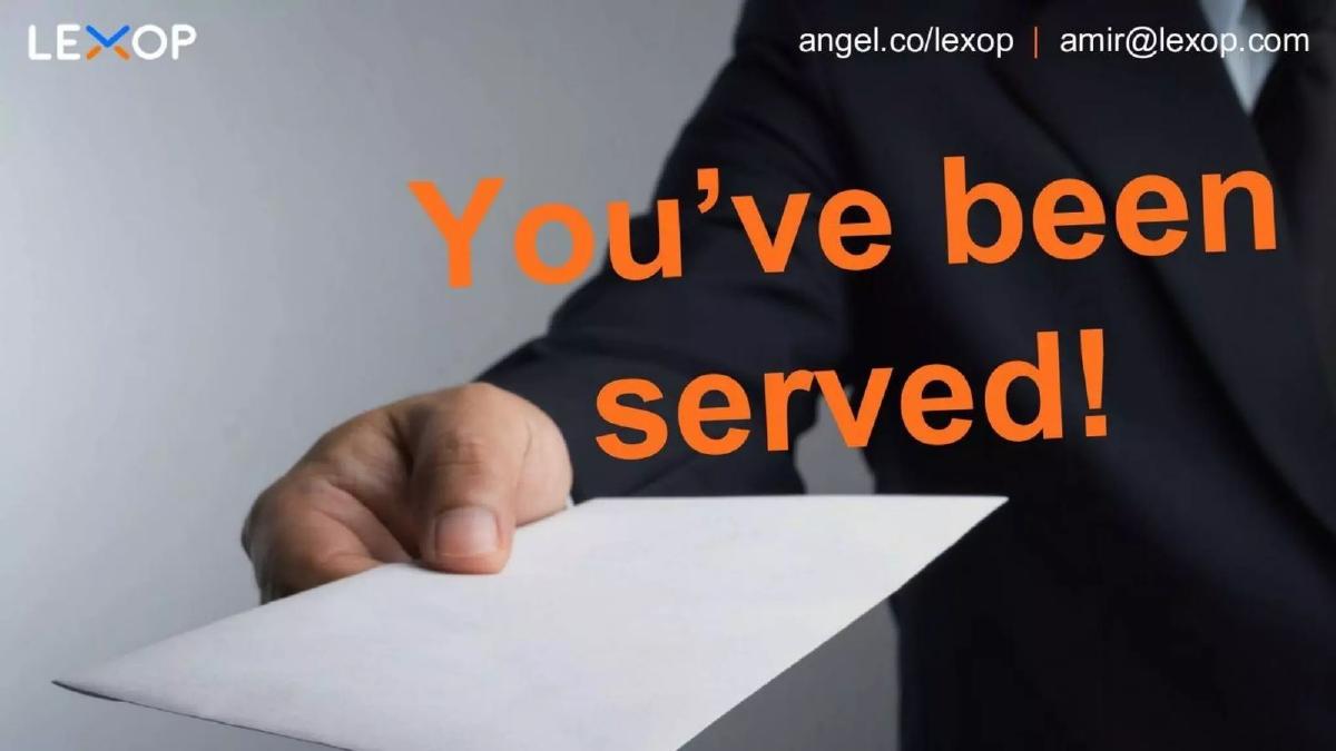 Lexop pitch deck slide 3 of 19