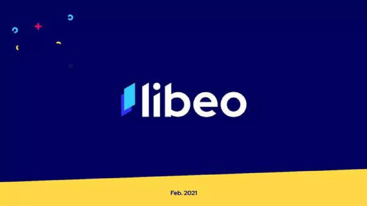 Libeo pitch deck slide 1 of 12