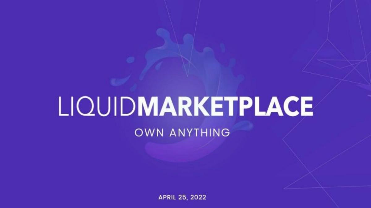 Liquid Marketplace pitch deck slide 2 of 16