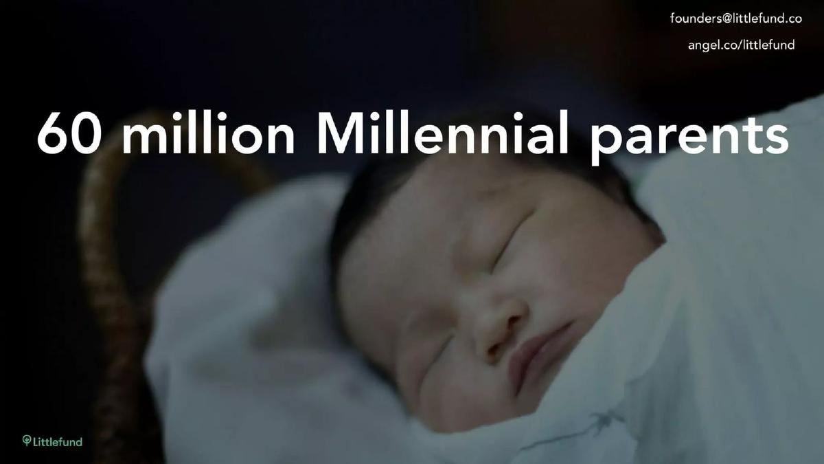 Littlefund pitch deck slide 4 of 9