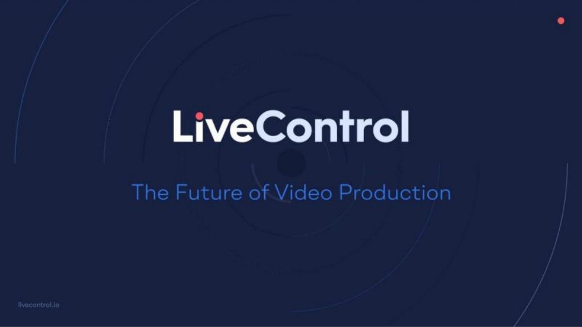 LiveControl pitch deck slide 1 of 18