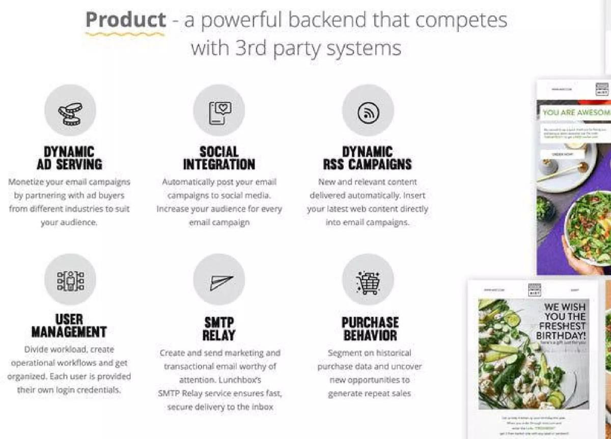 Lunchbox pitch deck slide 5 of 18